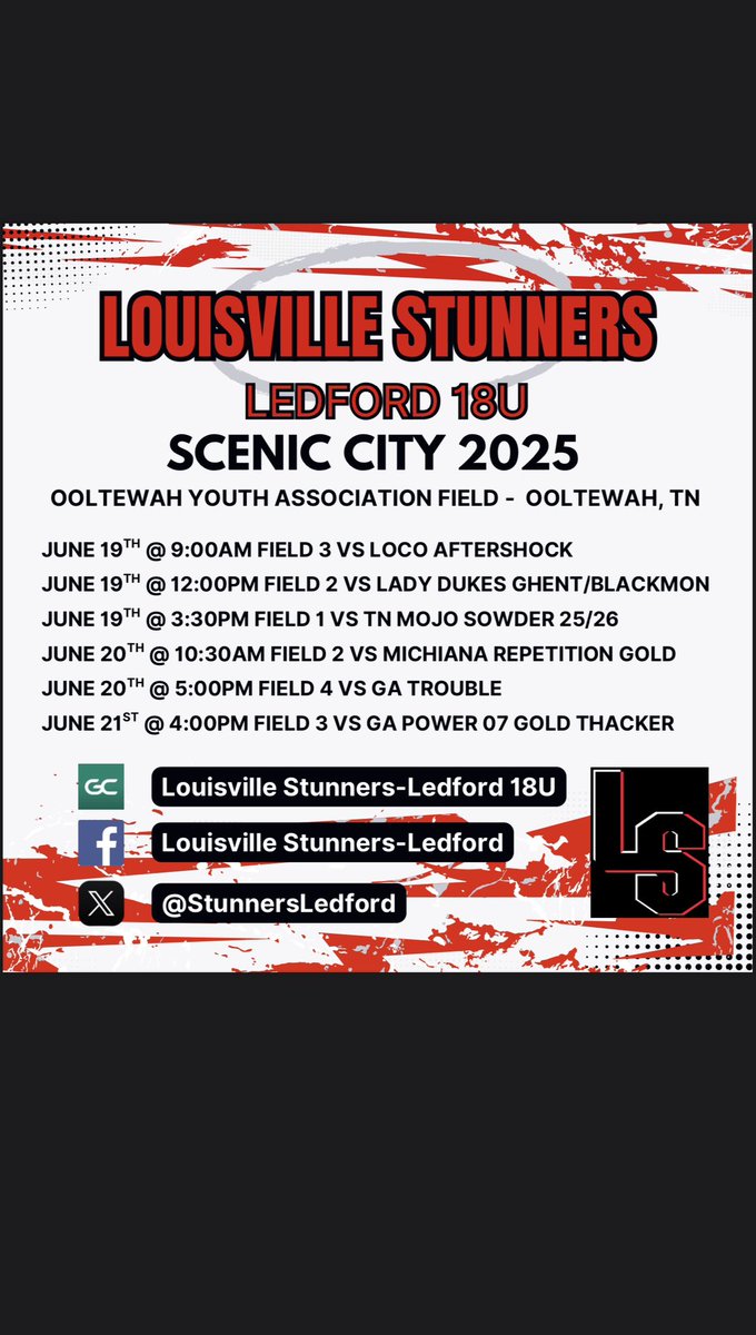So excited to get on the field with my girls!