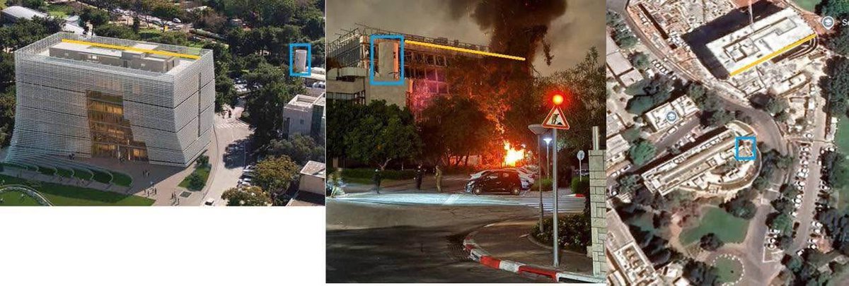 afriktimesint's tweet photo. Visual confirmation: The Weizmann Institute, Israel's most prominent scientific center affiliated with the IDF, was completely destroyed in yesterday's Iranian missile attack on Rehovot. https://t.co/Xl4NYDNuRB