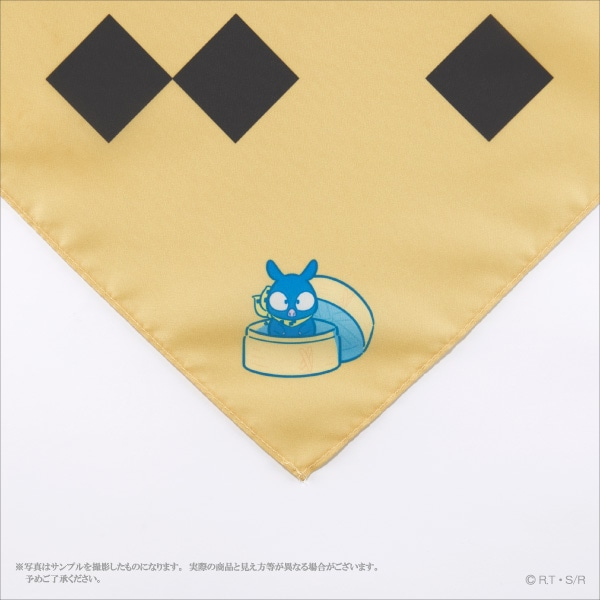 【TVアニメ『らんま1/2』】

Pちゃんバンダナ　全1種

響 良牙、Pちゃんが身につけているバンダナを再現したアイテムです!
バンダナの角にはPちゃんがあしらわれています🐽✨