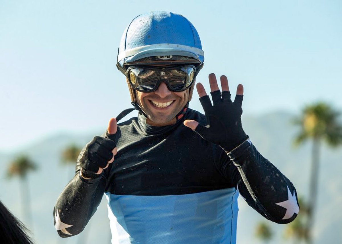 Hong Kong Racing North America (@hkracingus) on Twitter photo Congrats to former <a href="/HKJC_Racing/">HKJC Racing</a> rider <a href="/umbyrispoli/">Umberto Rispoli</a> who became just the 12th jockey in <a href="/santaanitapark/">Santa Anita Park</a> history to ride six winners on a card! Congrats to former <a href="/HKJC_Racing/">HKJC Racing</a> rider <a href="/umbyrispoli/">Umberto Rispoli</a> who became just the 12th jockey in <a href="/santaanitapark/">Santa Anita Park</a> history to ride six winners on a card!