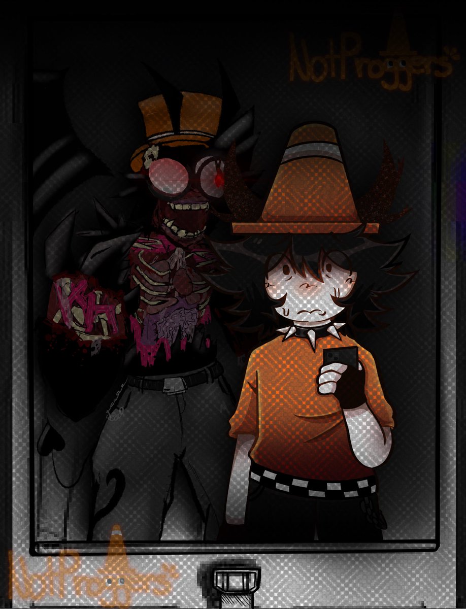 He’s right behind me isn’t he..

-

Collab art w [REDACTED]
#collabart #roblox #robloxart