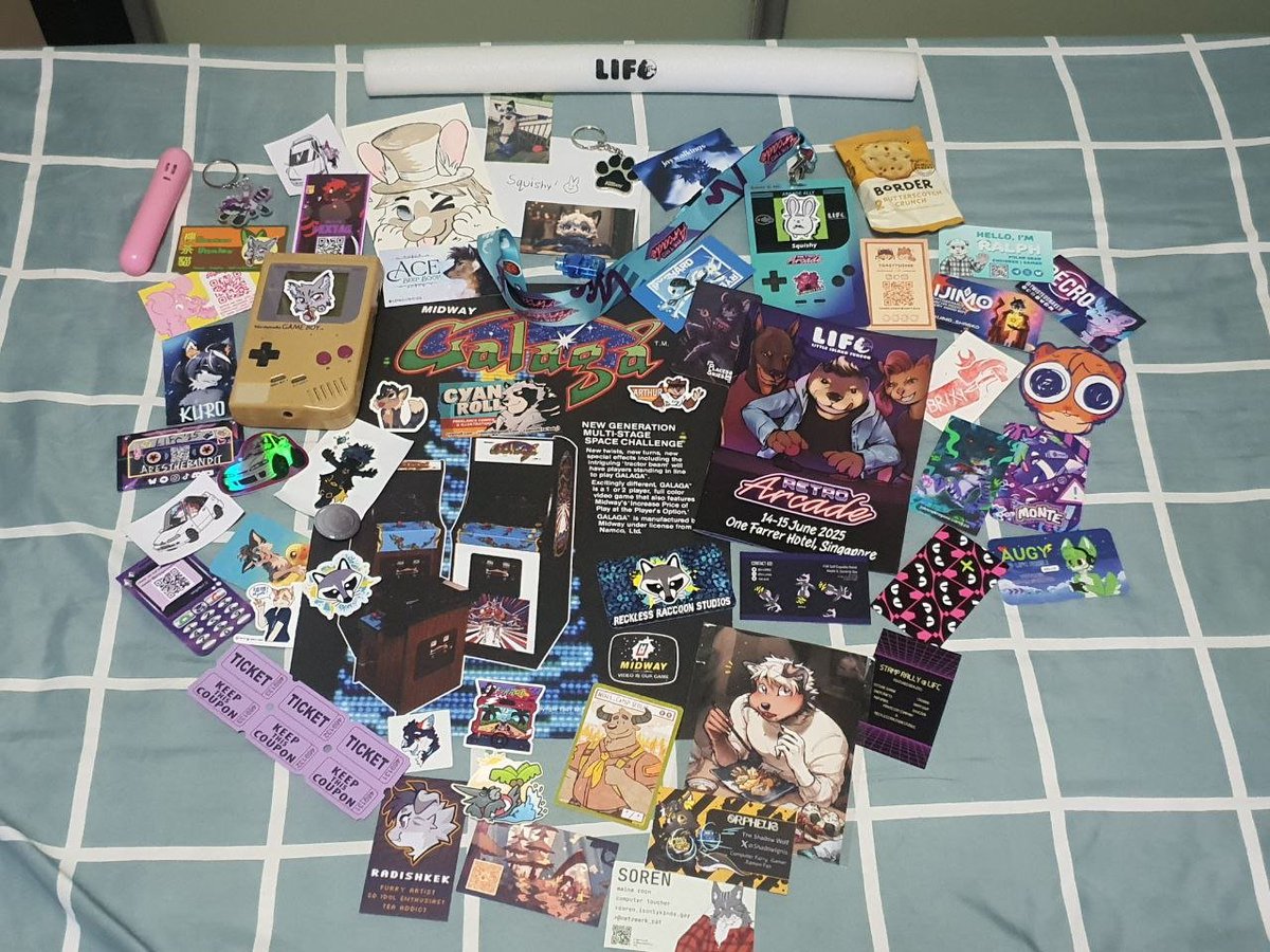 LIFC was SUPER FUN this year with the arcades and stuff! Thank you to the staff for such an awesome time here!

#LIFC2025 #furryartist #Furrycon #furryfandom #furrycommission