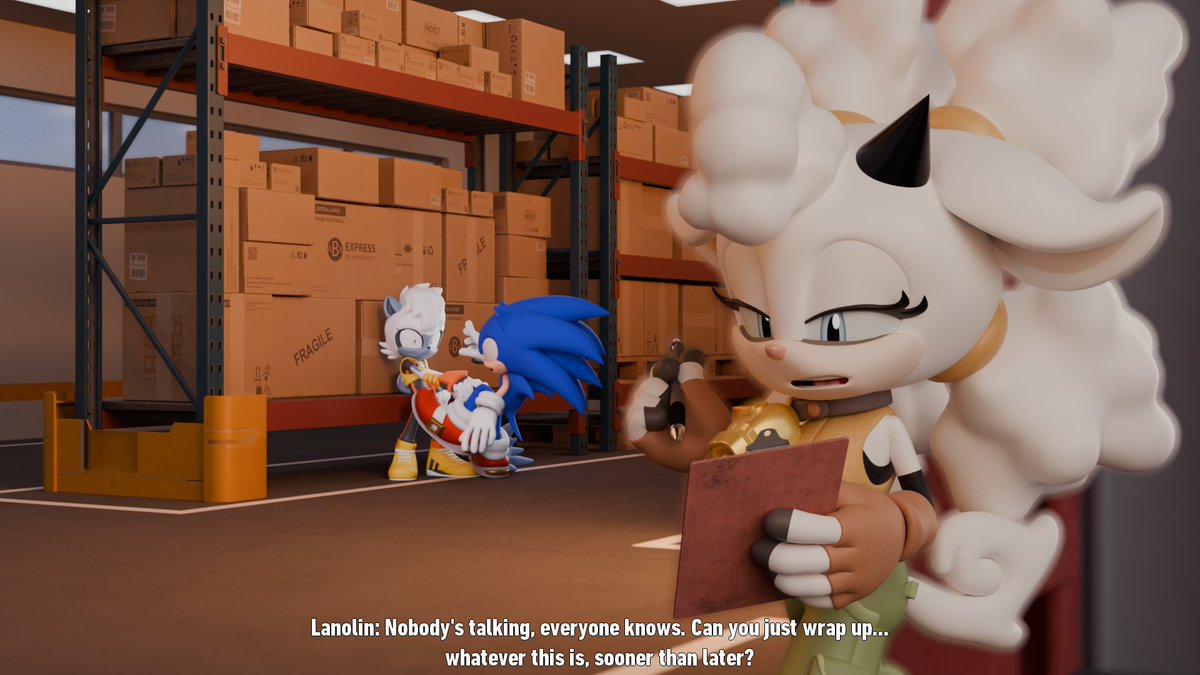 TheNam3IsX's tweet photo. They swear they thought nobody noticed.
Very proud of the lighting here (Cycles lets you give lights nodes??? Hello??)
#sonangle #springdash #SonicTheHedgehog #TangleTheLemur #lanolinthesheep #IDWSonic https://t.co/n9axoNVkQQ