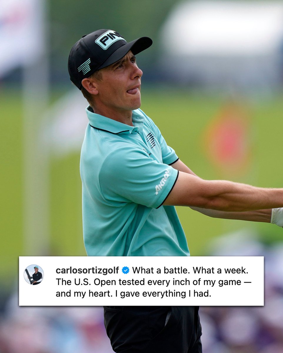 The best ever major finish for a player from Mexico 🇲🇽 <a href="/carlosortizGolf/">Carlos Ortiz</a> 

#USOpen <a href="/TorqueGC_/">Torque GC</a>