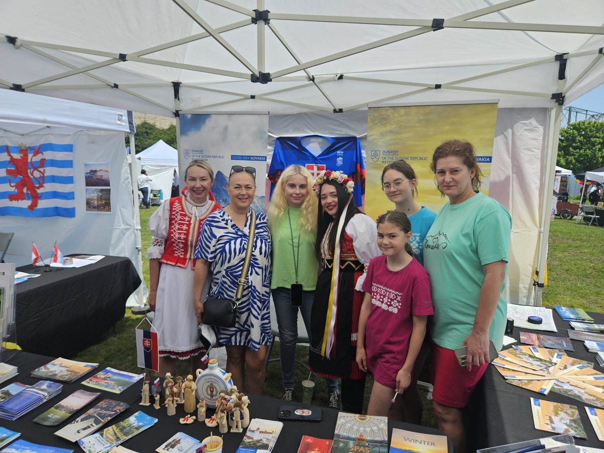Slovakia in Canada (@slovakiaincan) on Twitter photo πΈπ° was present at the #EU Cultural Fair at the <a href="/CanMusHistory/">Museum of History</a> today showcasing beauty, rich traditions, tasty food, and many other ways how to enjoy our country. Thanks to all who stopped by π πΈπ° was present at the #EU Cultural Fair at the <a href="/CanMusHistory/">Museum of History</a> today showcasing beauty, rich traditions, tasty food, and many other ways how to enjoy our country. Thanks to all who stopped by π