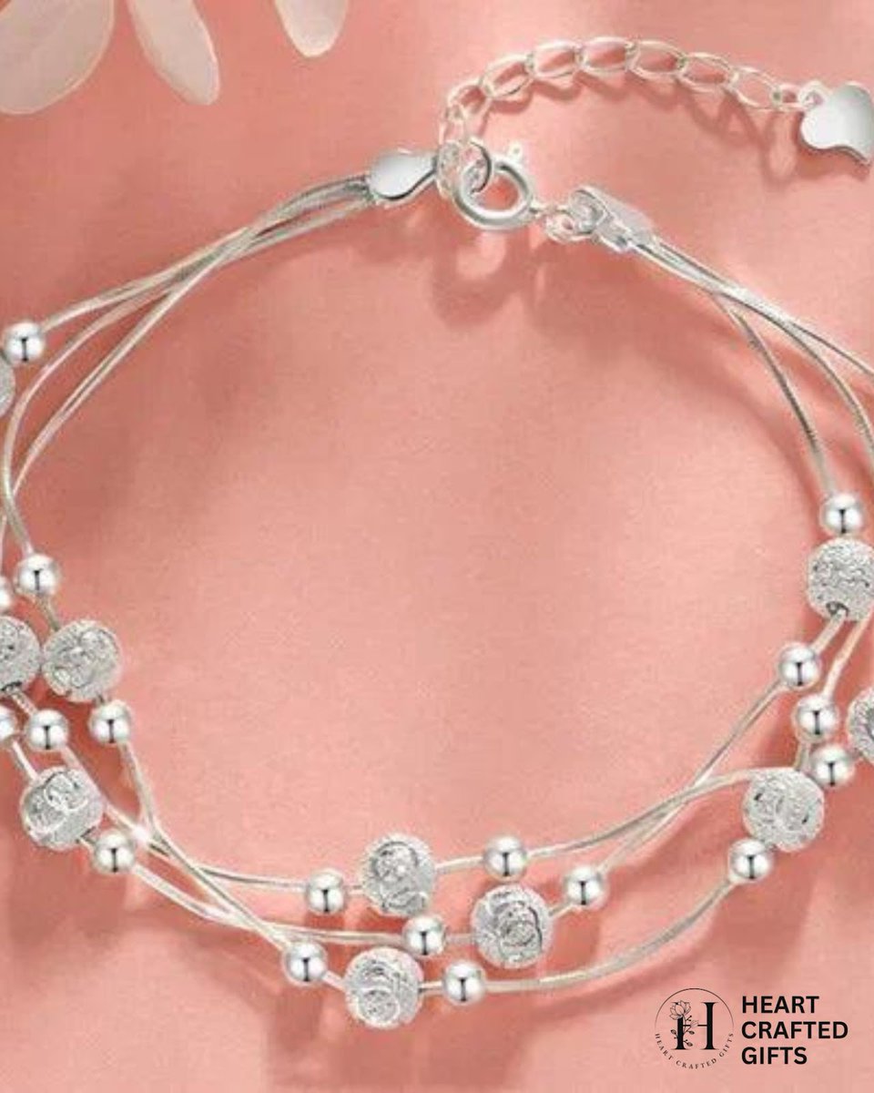 HeartCraftGifts's tweet photo. 🤍 Grace in Every Detail
Elevate your everyday life with the timeless beauty of our Pearl &amp; Silver Charm Bracelet – a delicate dance of sterling silver and luminous pearls. Elegant, feminine, and effortlessly chic.

https://t.co/b8inTeVxFh

#pearlbracelet #silvercharmbracelet https://t.co/GudgRsTRuR