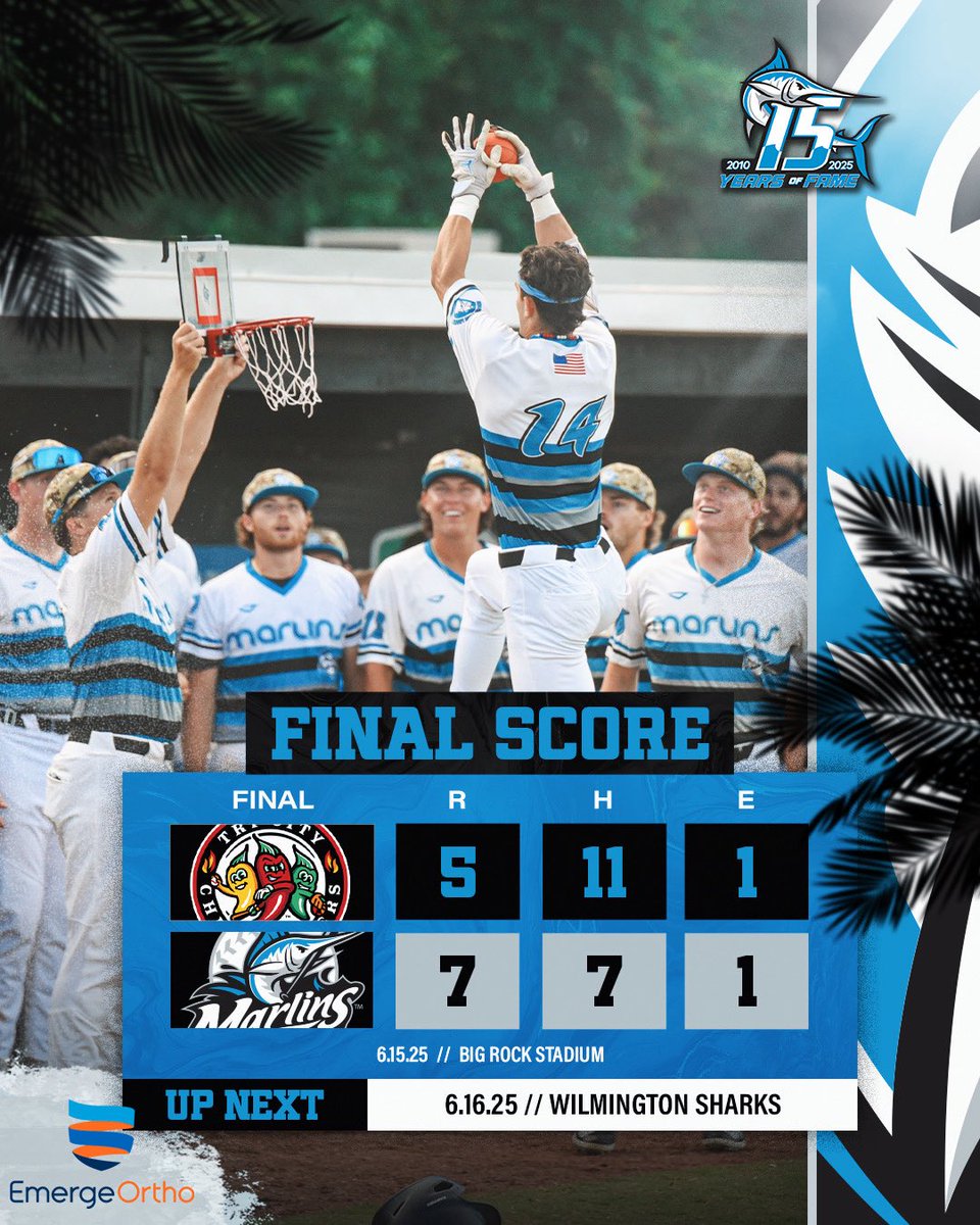 Chili peppers played like mild salsa🫑

#MarlinMade | #GoFish🐟
#15YearsOfFame