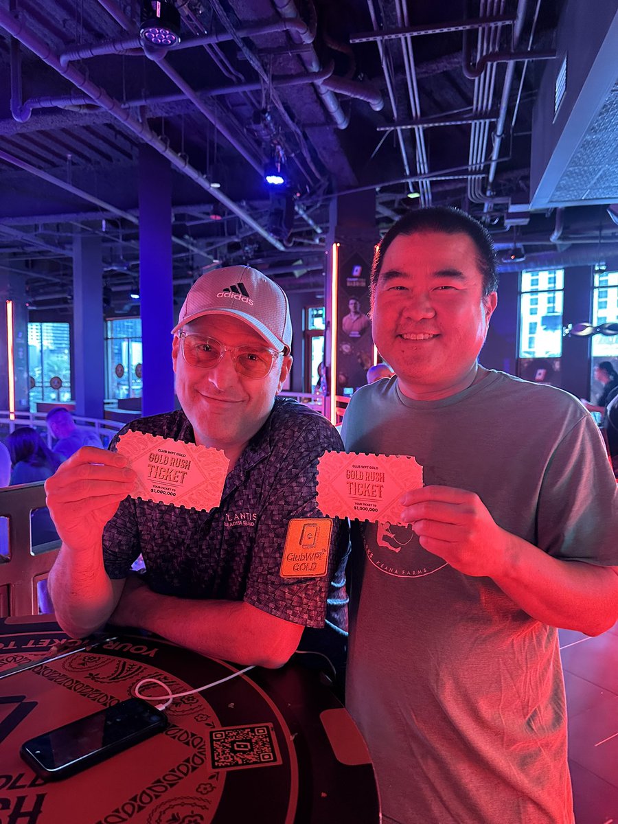 <a href="/ClubWPTGold/">ClubWPT Gold</a> <a href="/WPT/">World Poker Tour</a> 

Your poker player promotions at <a href="/OleRed/">Ole Red</a> are 🔥; so are the nachos in your Nacho-Chip Challenge for the Golden Ticket. 

Congrats <a href="/dadeviousone/">David Hong</a> on the card sorting win and also myself on the nachos🤪🥳