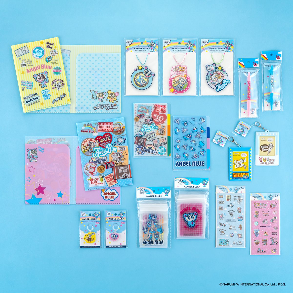 Eikoh_PR's tweet image. \ 📢新商品情報🌈 /
#ANGELBLUE の100円商品がSeria、Can★Doをはじめとする100円ショップにて6月中旬より登場！💙❤️💛
ぜひゲットしてね☀️

🔽詳細はこちら🔽
prtimes.jp/main/html/rd/p…

#エンジェルブルー