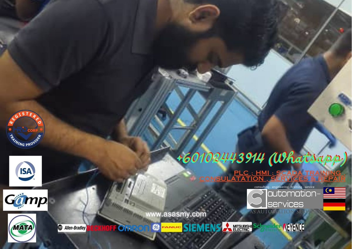 AutomationMy's tweet image. 🚨 Senai HMI repaired – LCD, ICs &amp;amp; opto replaced. PLC/HMI training available. 📲 Yokes: +60102443914 🔗 shorturl.at/SvrQI #PLCTrainingMalaysia #HMITrainingMY #AutomationSupport #RepairHMI #ASASMY