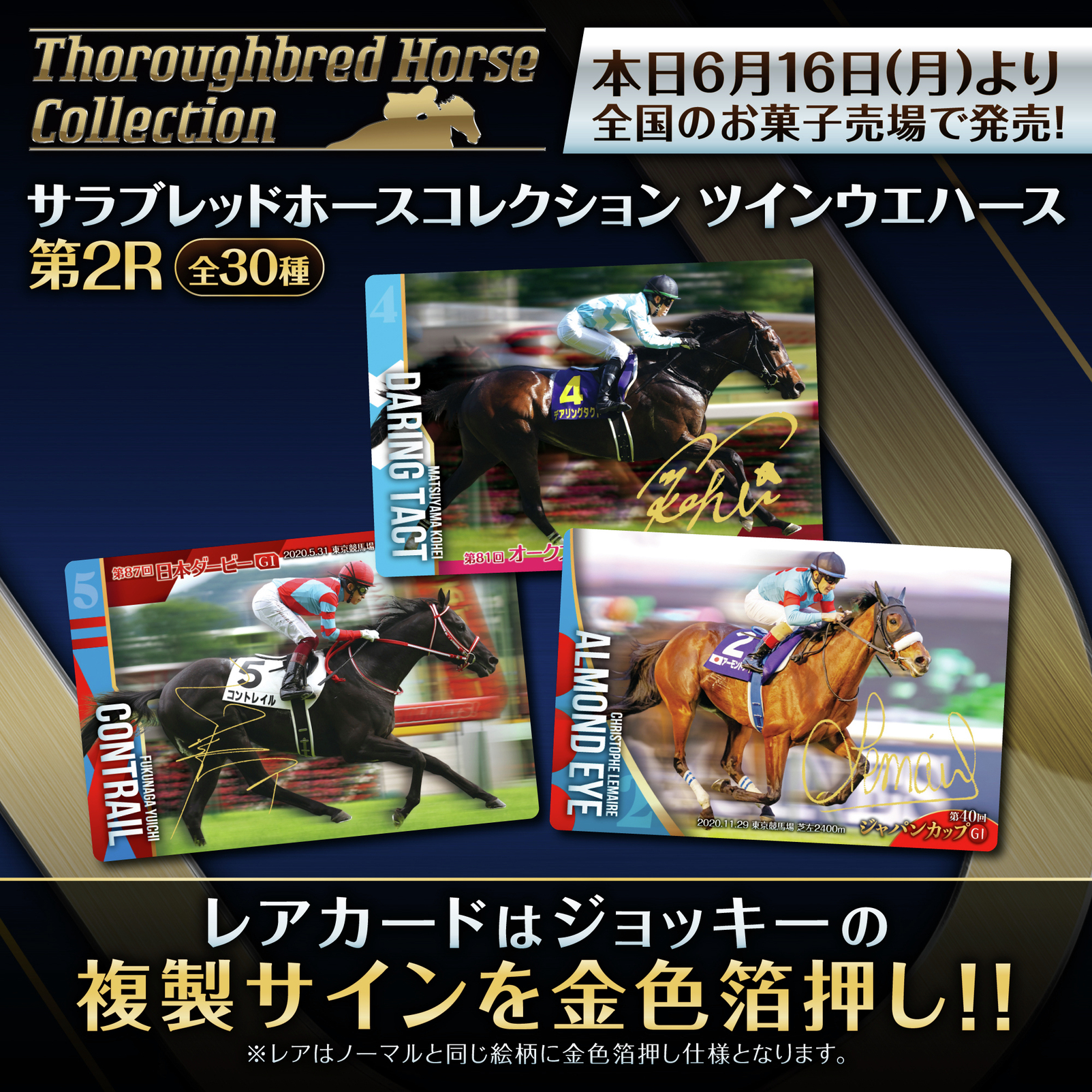 サラブレッドホースコレクション　レアコンプ 箔押し　30種セット サラブレッドホースコレクション 第1 2ノーマル30種