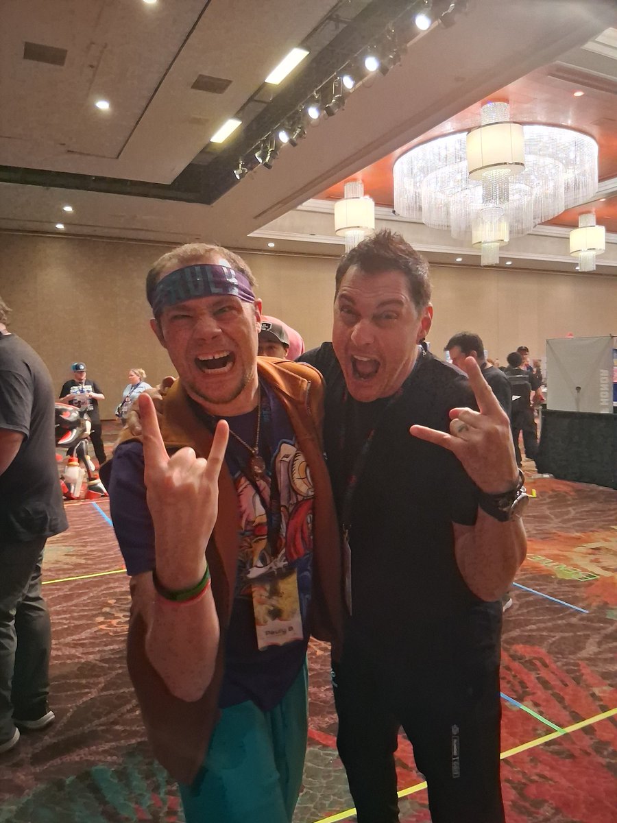 Really an honor to have had <a href="/Crush40Johnny/">Johnny Gioeli</a> around this weekend. I wish you luck with your upcoming tours in South America and Europe!

UNKNOWN TRIALS premieres SATURDAY, JUNE 21 @ 11am PT/2pm ET!

From the bottom of our hearts, we hope you enjoy this track youtu.be/W1UvTTALBZc?si…