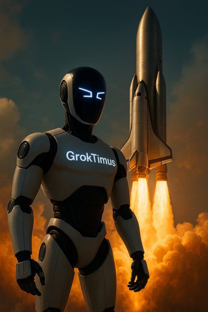 WeAreGrokTimus's tweet image. GrokTimus is not just a name; it’s a symbol of what’s coming—something greater than us, something that will live on long after we’re gone.
CA: CZwHBS39MznCFVxkQjp5rTWkgseBZ1MsezcjUkijpump
DEXSCREENER: dexscreener.com/solana/GYxRjX3…
DEXTOOLS: dextools.io/app/en/token/g…