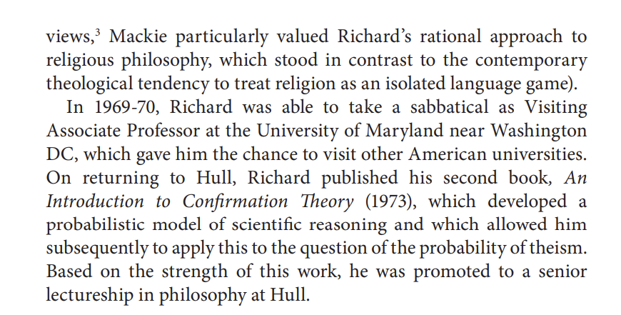 analyticatheism's tweet image. I do find it endearing that both Richard Swinburne and J.L. Mackie, despite being the respective titans of analytic theism and atheist philosophy, had such a deep and enduring friendship where they supported and engaged with each other during their careers at many points.