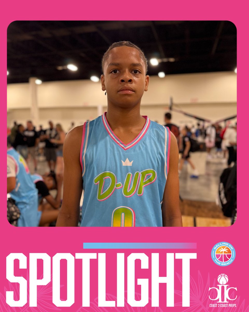 Ball Star Scouting (@ballstarscouts) on Twitter photo 2030, SF Rio Pitts of D-Up
is a skilled and talented wing with a high ceiling. He possesses a natural feel for the game and the versatility to impact it in multiple ways. he can handle the ball, create off the dribble, and shows the ability to score. 2030, SF Rio Pitts of D-Up
is a skilled and talented wing with a high ceiling. He possesses a natural feel for the game and the versatility to impact it in multiple ways. he can handle the ball, create off the dribble, and shows the ability to score.