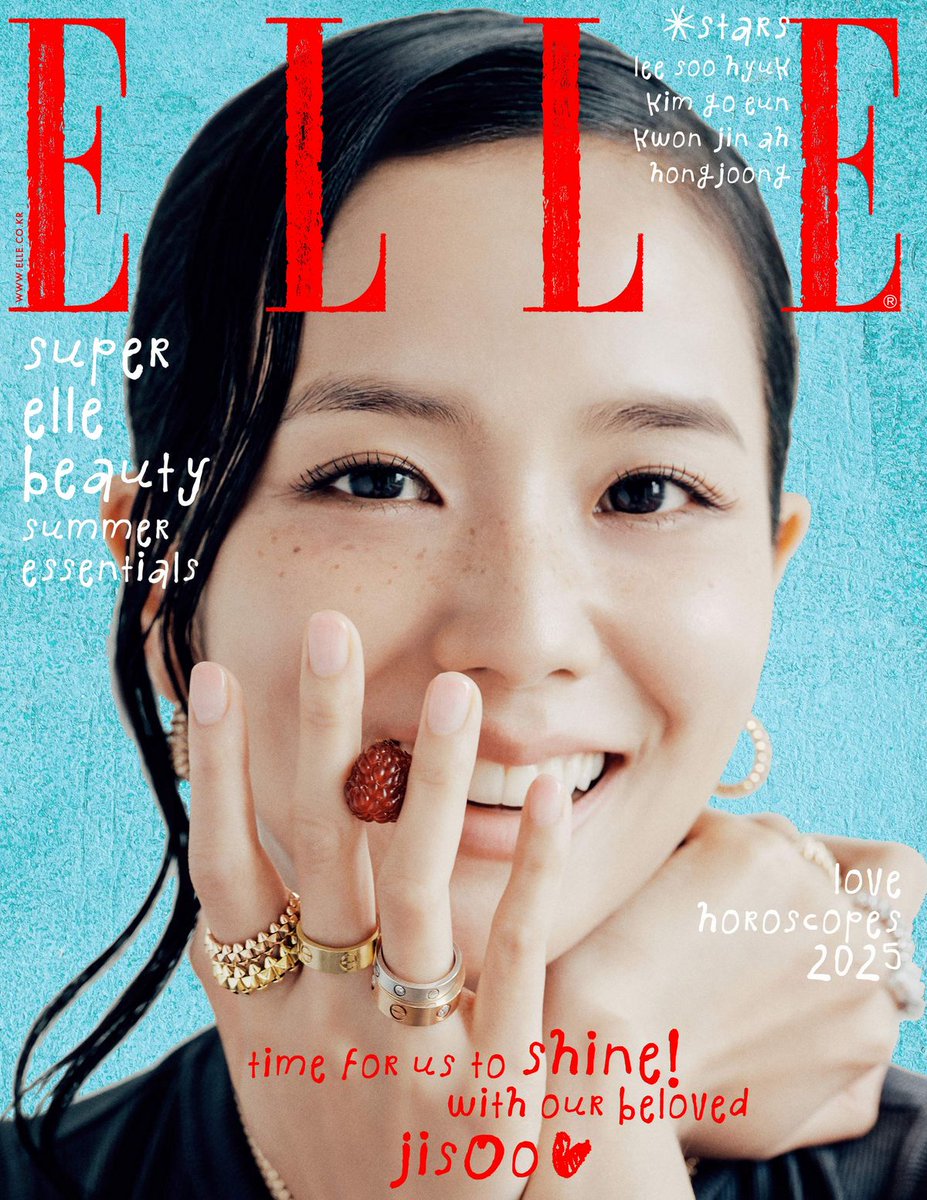 ELLE_KOREA's tweet photo. #ELLEcoverstar #지수 #jisoo #블랙핑크 #BLACKPINK 

여름의 여왕 지수! 엘르 7월호 커버 공개

🔗 https://t.co/XDa5KfL7SA https://t.co/yfCaKh5Z1B