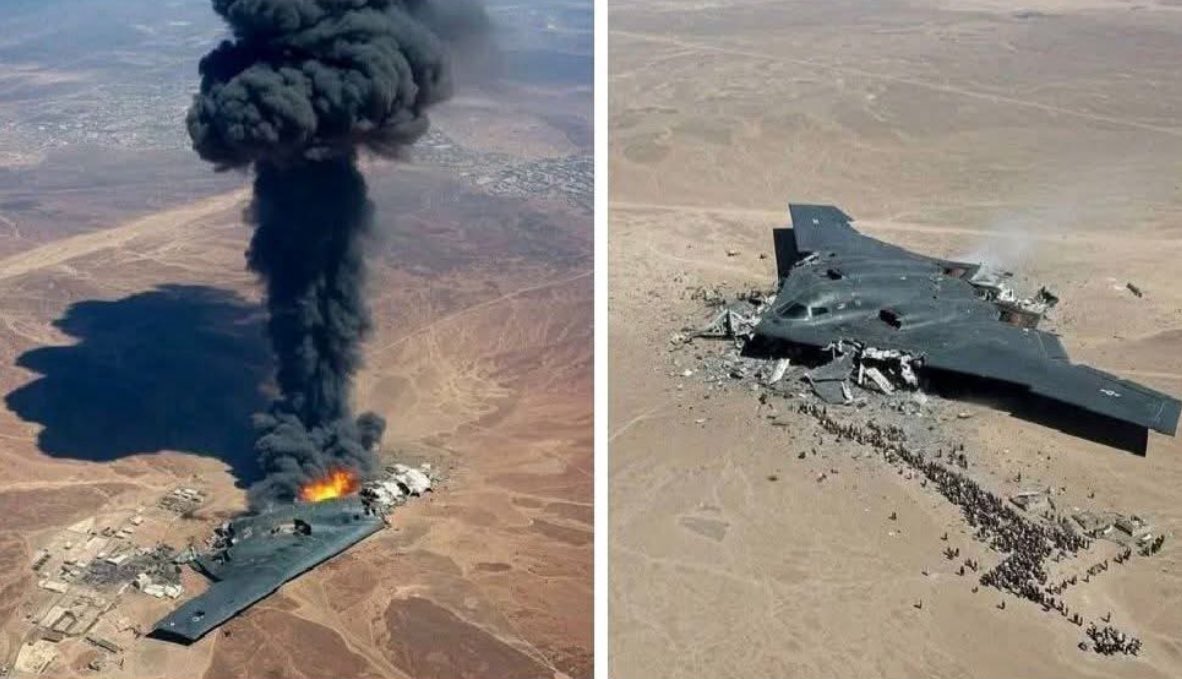 The Iranian regime successfully shut down an American B-2 military plane using Photoshop and chatGPT photo editing.