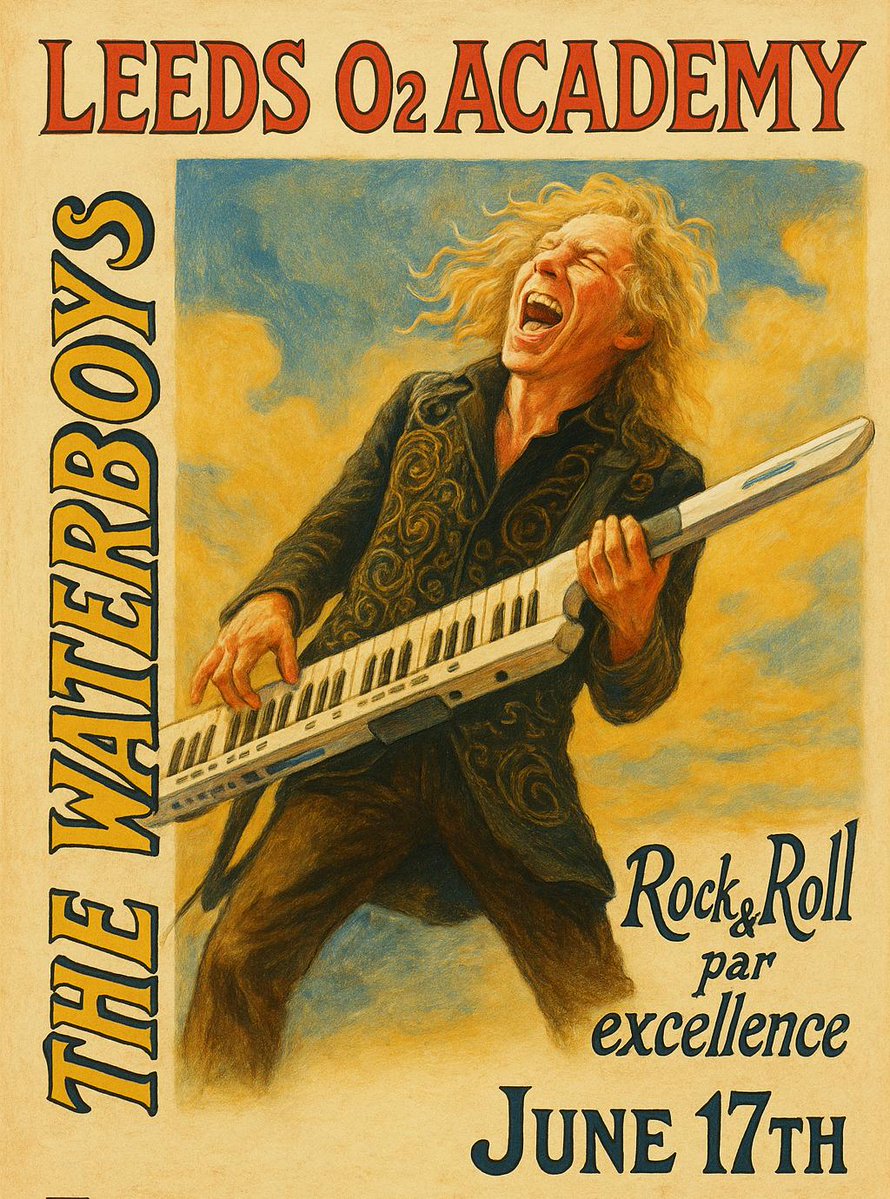 Bro PAUL BROWN (@paulbrownap63) on Twitter photo You're ALL invited to join us in Leeds on June 17th along this Epic 2025 <a href="/WaterboysMusic/">Waterboys HQ</a> Tour!
Here's the link to get your tickets while they're still available!
432p.seetickets.com/event/the-wate…
See you there!
xXx!
Bro Paul
<a href="/sunrecords/">Sun Records</a>
#keytar #rockandroll #waterboys You're ALL invited to join us in Leeds on June 17th along this Epic 2025 <a href="/WaterboysMusic/">Waterboys HQ</a> Tour!
Here's the link to get your tickets while they're still available!
432p.seetickets.com/event/the-wate…
See you there!
xXx!
Bro Paul
<a href="/sunrecords/">Sun Records</a>
#keytar #rockandroll #waterboys