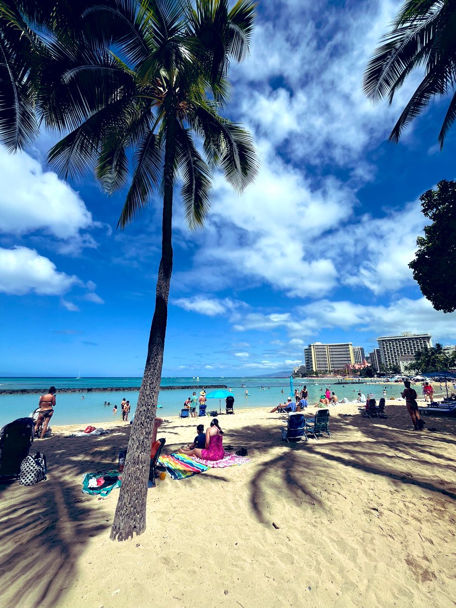 asumin_min0218's tweet image. おはようございます☺️

めちゃくちゃ海がキレイ♪
この景色をみたくてまたみんな来るんだろうなー🤔
そして波の音は癒される🌊

今日も楽しくいきましょ〜🎀

#アラフィフ女子
#ハワイ
#旅女