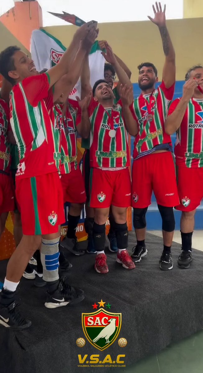 🥈 Voltamos para o pódio! No retorno do clube, o Salgueiro Atlético Clube conquista o vice-campeonato da Copa Salgueiro de Voleibol.