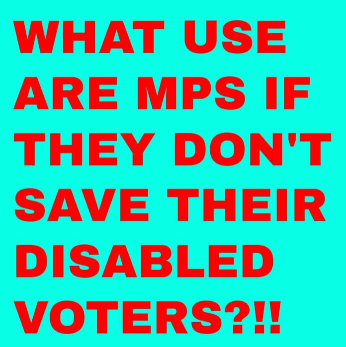 BENEFITS_NEWS's tweet photo. WHAT USE ARE MPs IF THEY DON'T SAVE THE HOMES AND LIVES OF THEIR DISABLED AND SICK VOTERS AND CONSTITUENTS.. AND LET GOV CARRY OUT THE DEADLIEST CUTS.. WORSE THAN PAST TORIES.. !!! #TurnItRed #StarmerOut #KendallOut #ReevesOut https://t.co/lm6ILWKn8j