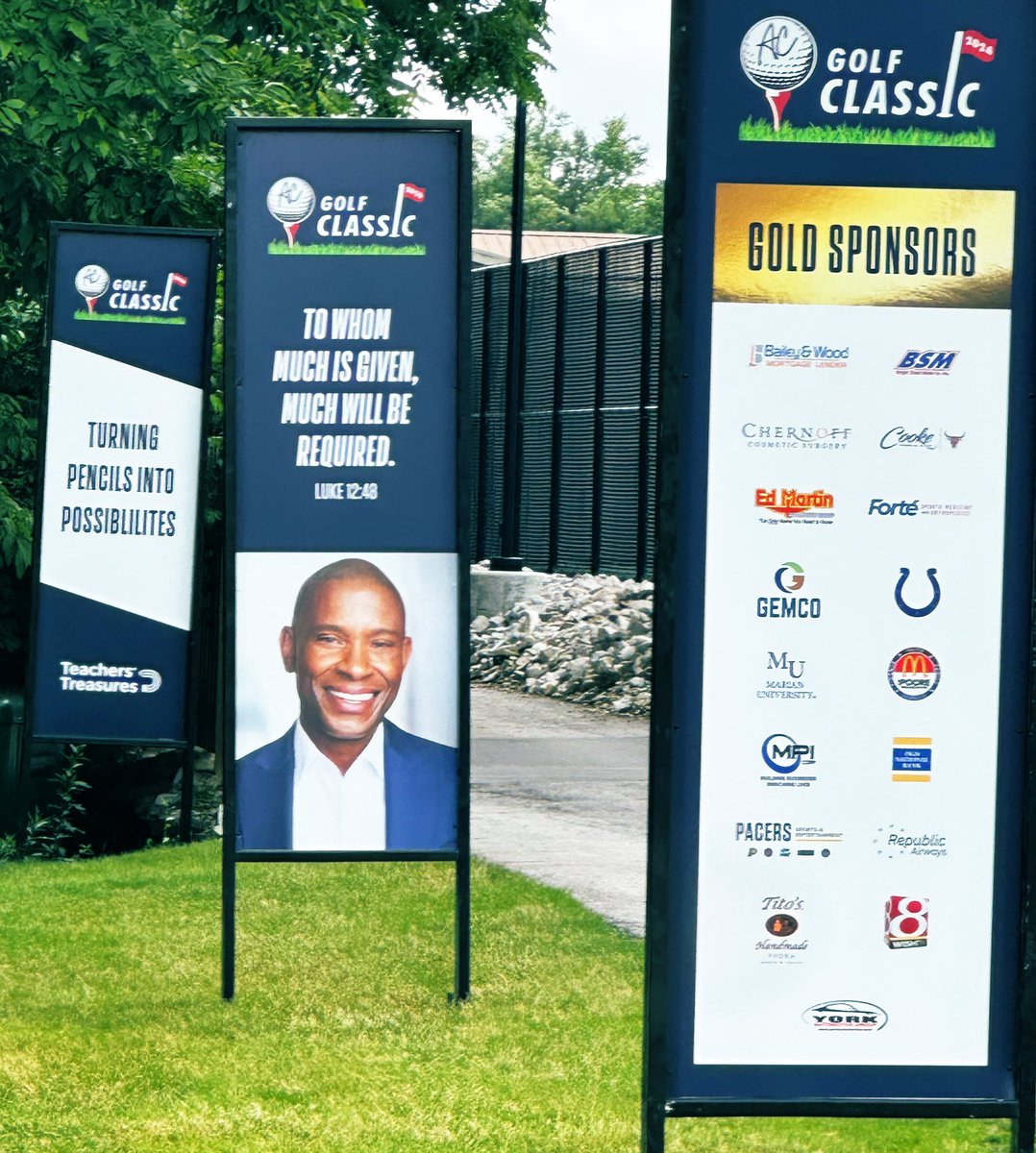Tour events got nuttin’ on #ACGolfClassic25 - course all dressed up and ready for Monday
