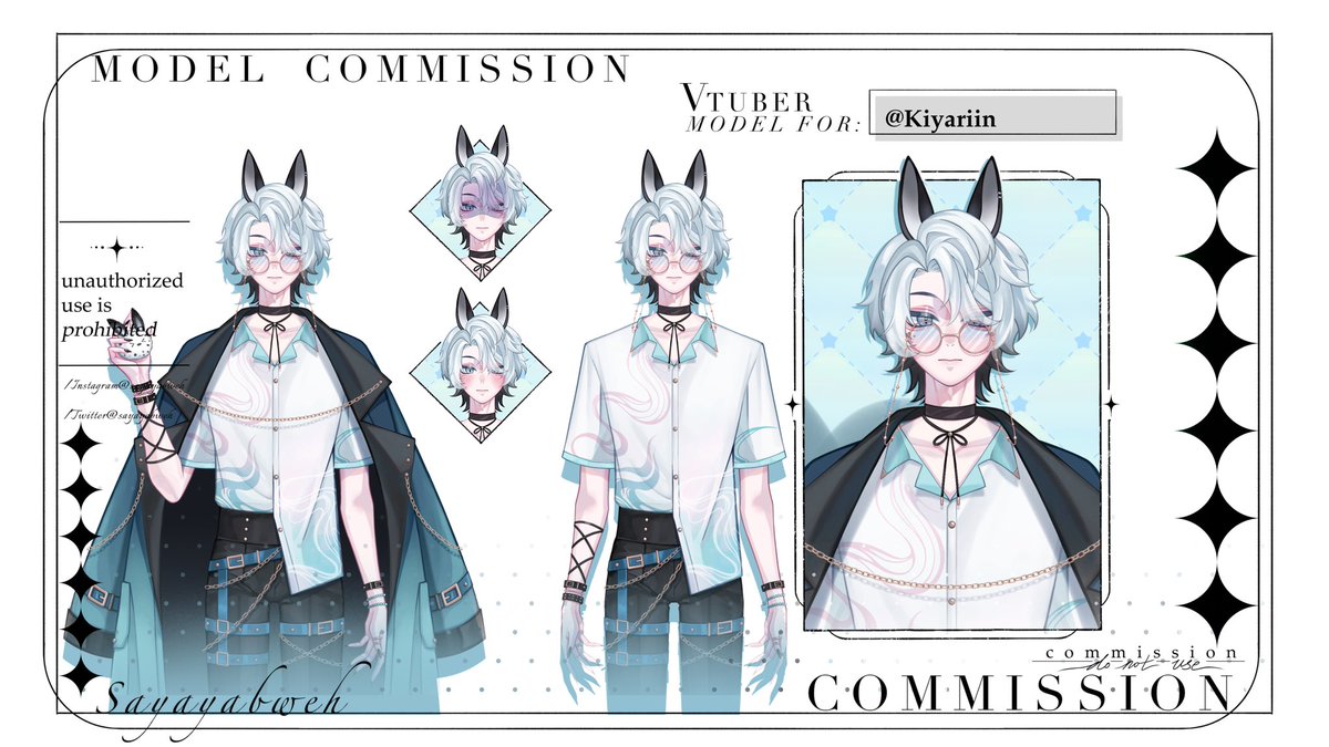 Half body model for <a href="/kiyariin/">🫧 KIYA 🫧</a> ‼️‼️ They’re so cute and handsome🫣🥺💕 #VGenComm #vgen