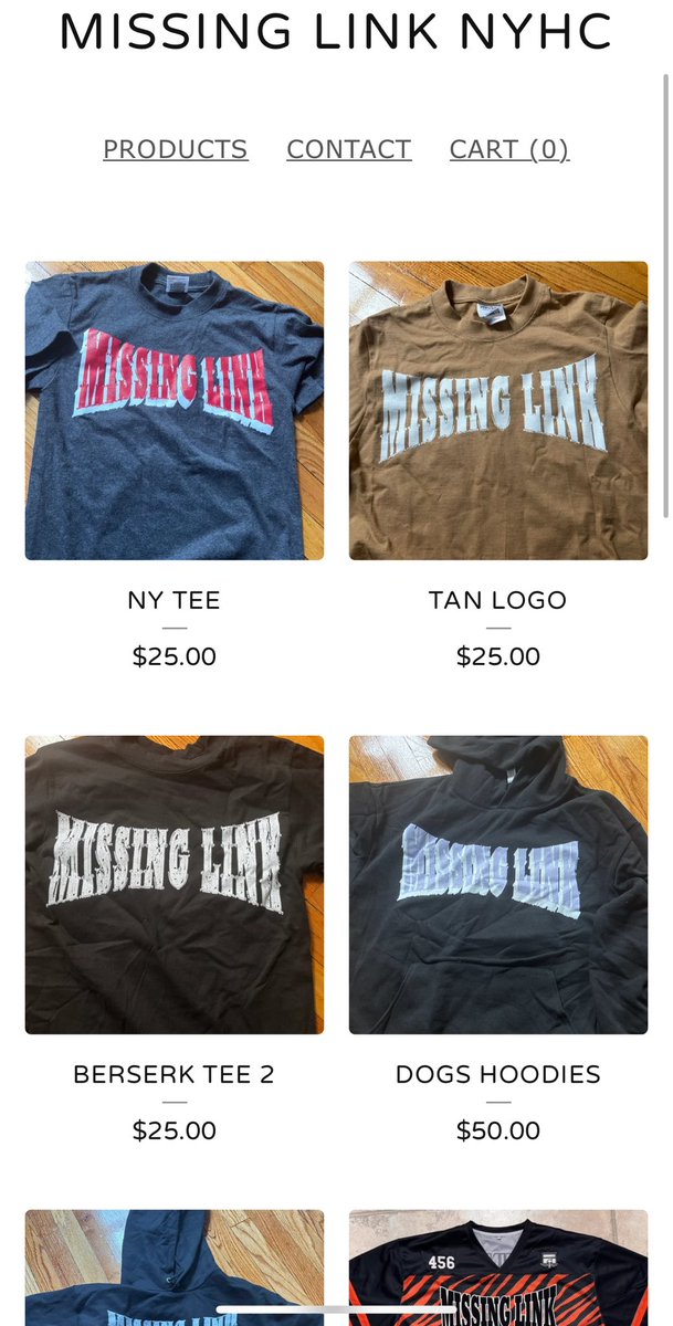 MissingLinkHC's tweet image. Some show leftovers are up!! 

missinglinknyhc.bigcartel.com