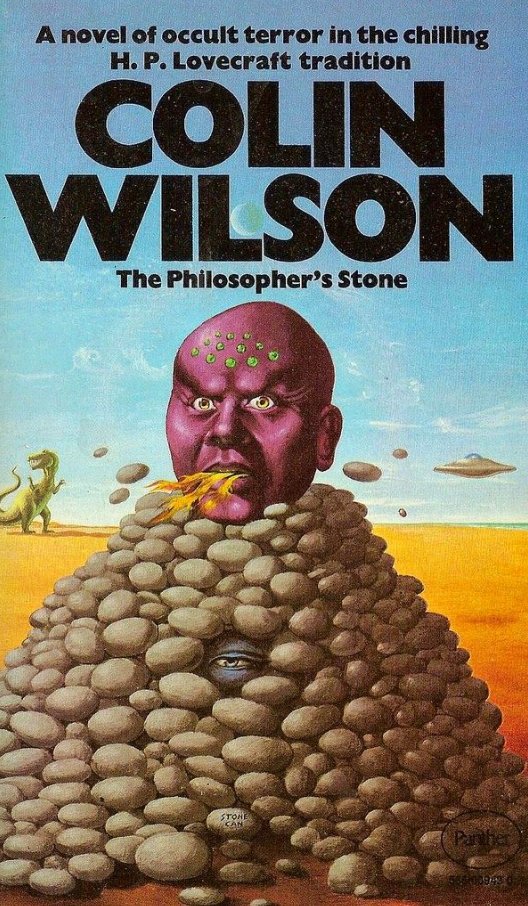 Not Harry Potter. Nope... The Philosopher's Stone, by Colin Wilson. Panther Books, 1974. Cover by Bob Fowke.