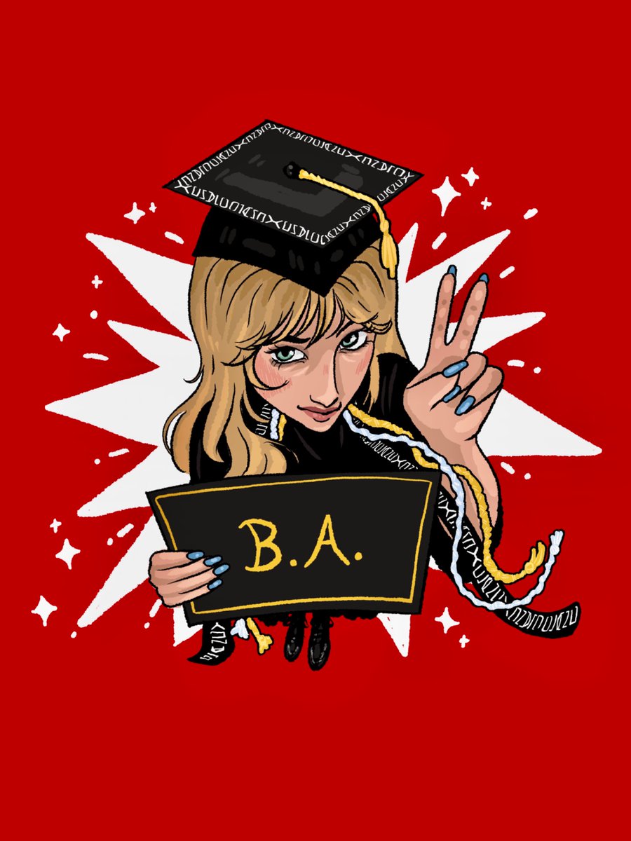 ethervic's tweet image. I graduated, I am officially a b.a. 😎

shoutout to twenty one pilots for this achievement 

#cliqueart #twentyonepilots #classof2025 #union2025