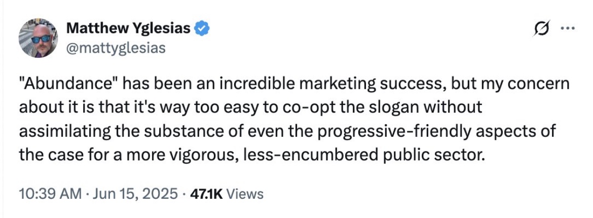 Matt Yglesias wasn’t able to disingenuously sneak in rebranded Reaganomics into the Democratic Party &amp; you’re laughing?
