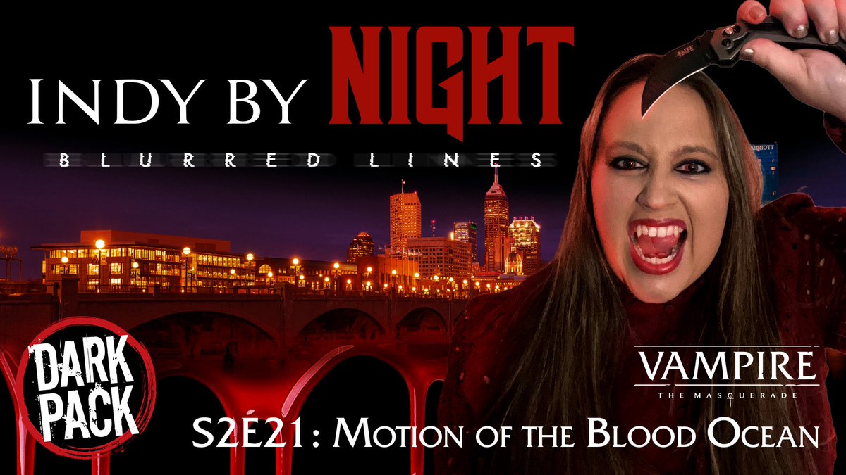IndyByNight's tweet photo. Last weeks episode is now LIVE!! 
Indy by Night! Blurred Lines - Vampire: The Masquerade - Episode 21: Mot... https://t.co/EkFhkUkaQe via @YouTube https://t.co/LSHf5hPuZa