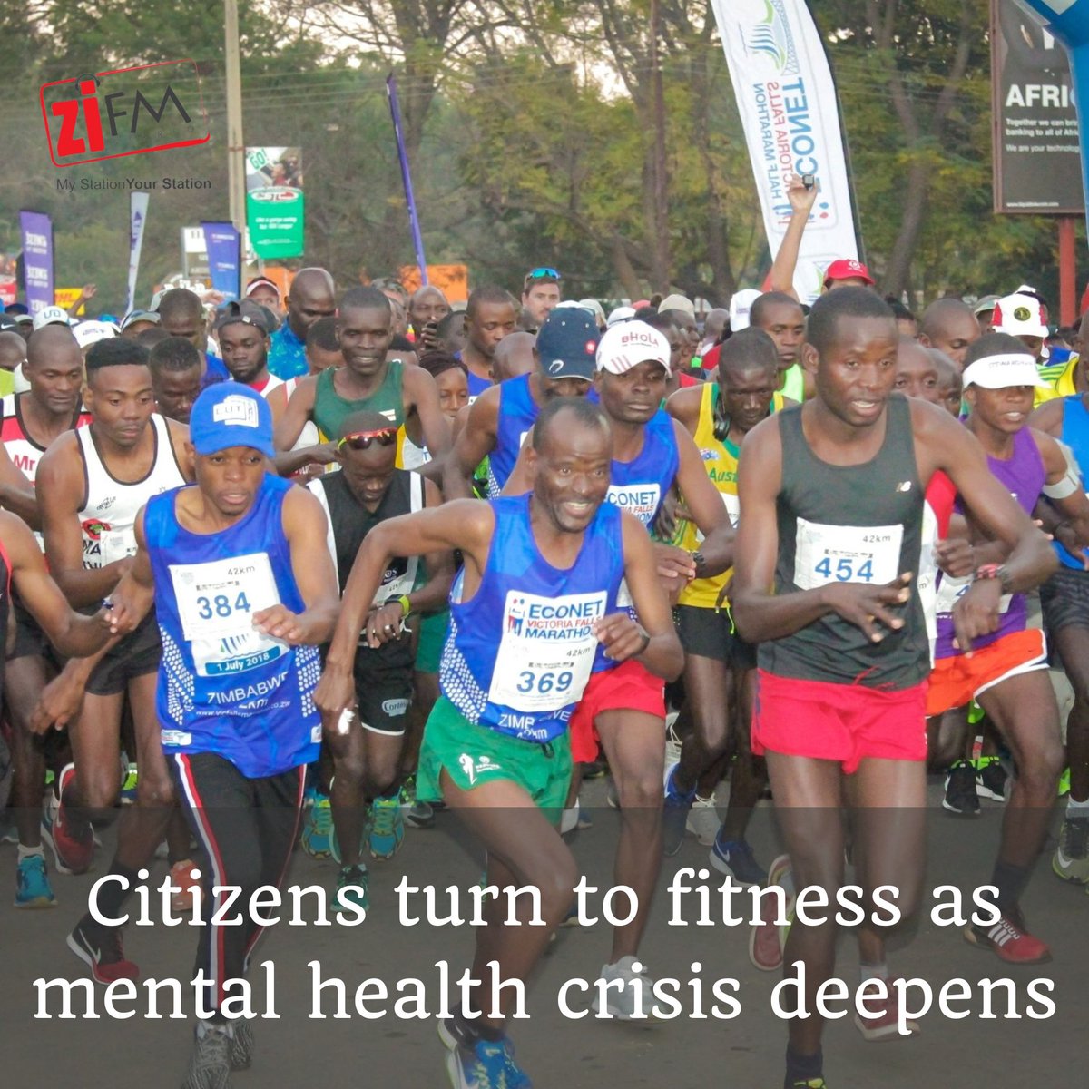 With stress-related deaths reportedly on the rise, citizens are emphasizing the importance of physical fitness in managing mental health challenges. 

At the recent Mazowe Down Marathon organised by Doves Holdings, participants highlighted how exercise and social interaction can