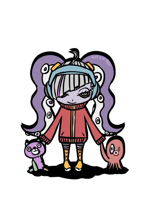 5月⑤ 5/17〜20 #先月描いた絵を晒そう #DailyDrawing #イラスト