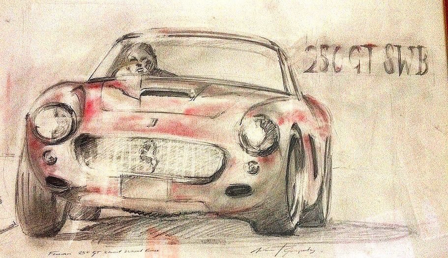 revslimiter's tweet photo. #arttherapy
On the day a Ferrari wins Le Mans, a former sports car legend - perhaps one of the prettiest to come from Maranello 250 GT SWB.
#arttherapy #ferrari #250swb #italiancar #racinglegend #historicracing #carsketching #mentalhealthrecovery #blessings #scribblingvicar https://t.co/RsJwxONBWt