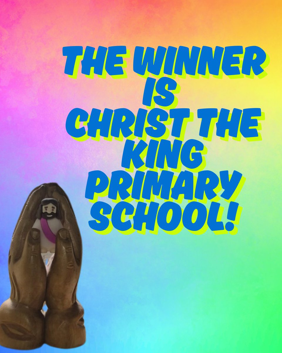 The B Tales (@thebibletales) on Twitter photo Congratulations to Christ the King Primary School who have won our Finding Jesus Competition
Not only did their pupils find our hidden mini Jesus but <a href="/CTKLiverpool_HT/">Mr Delaney</a>
Put him on his dash board to take everywhere with him!
You have just won yourself a FREE EYFS workshop! Congratulations to Christ the King Primary School who have won our Finding Jesus Competition
Not only did their pupils find our hidden mini Jesus but <a href="/CTKLiverpool_HT/">Mr Delaney</a>
Put him on his dash board to take everywhere with him!
You have just won yourself a FREE EYFS workshop!