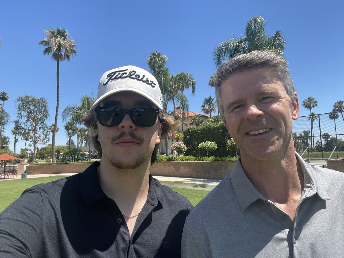 kmccambridge2's tweet photo. ⛳️ Tee time with my favorite caddy! Happy Father’s Day! https://t.co/xu2Ig6rl9n