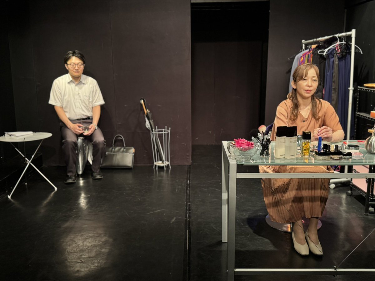 ginsbar's tweet image. MAUVE初めての女優二人バージョン
第一週毎回満席で無事終了しました、第二週はまだ席に余裕があります、詳しくは
sendard.jp