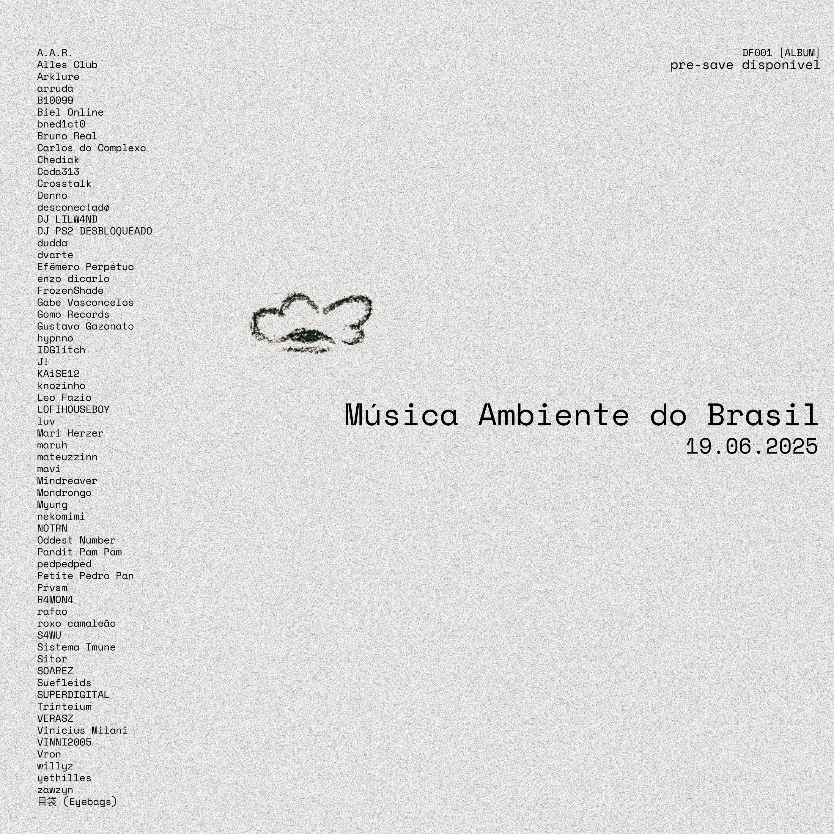 chediak on X: "um novo selo brasileiro focado em ambient Discos Flutuantes ouça o album "Música Ambiente do Brasil" essa semana, dia 19 de Julho. nome de todos os artistas na segunda