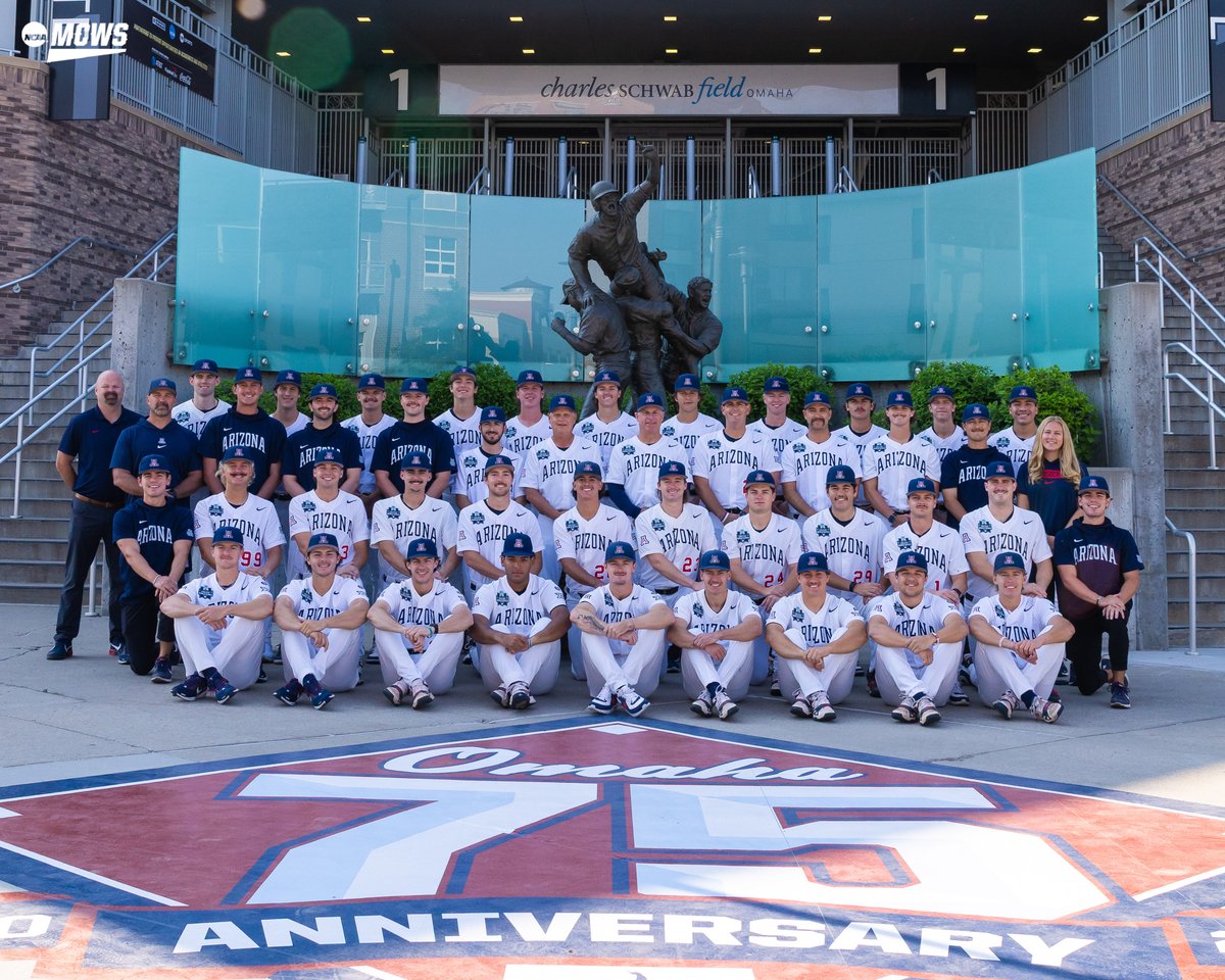 From all of us, thank you <a href="/ArizonaBaseball/">Arizona Baseball</a>.

#MCWS