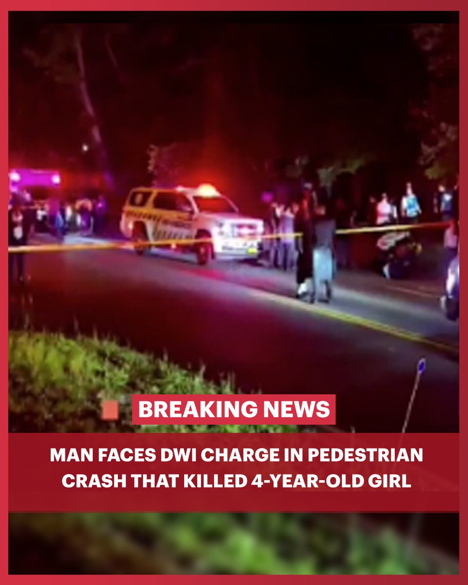 News12WC's tweet image. BREAKING UPDATE: A Spring Valley man faces a slew of charges following a pedestrian crash that killed a 4-year-old girl and injured 2 other children. bit.ly/4417U2d

#News12 #BREAKING #SpringValley