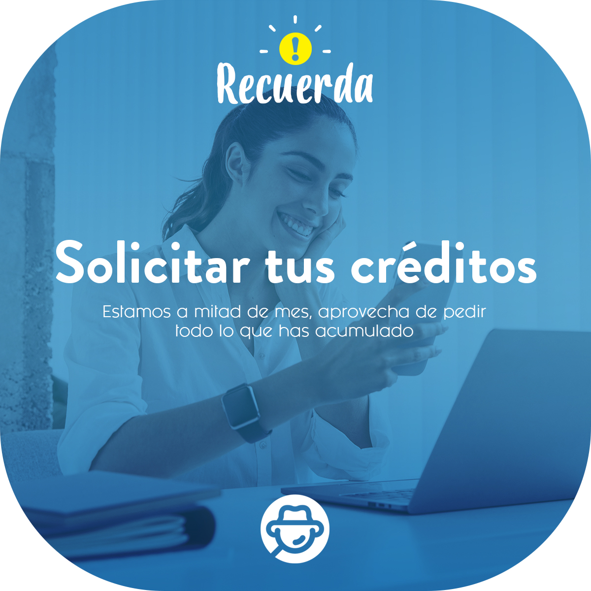¡Llegó el día! 🤩 Tienes hasta hoy a las 23:59 horas para pedir tus créditos. 💸

No pierdas la oportunidad de recibirlos en tu cuenta bancaria en los próximos días hábiles. 🙌

#YoSoySnuuper #Snuuper #GanaDinero