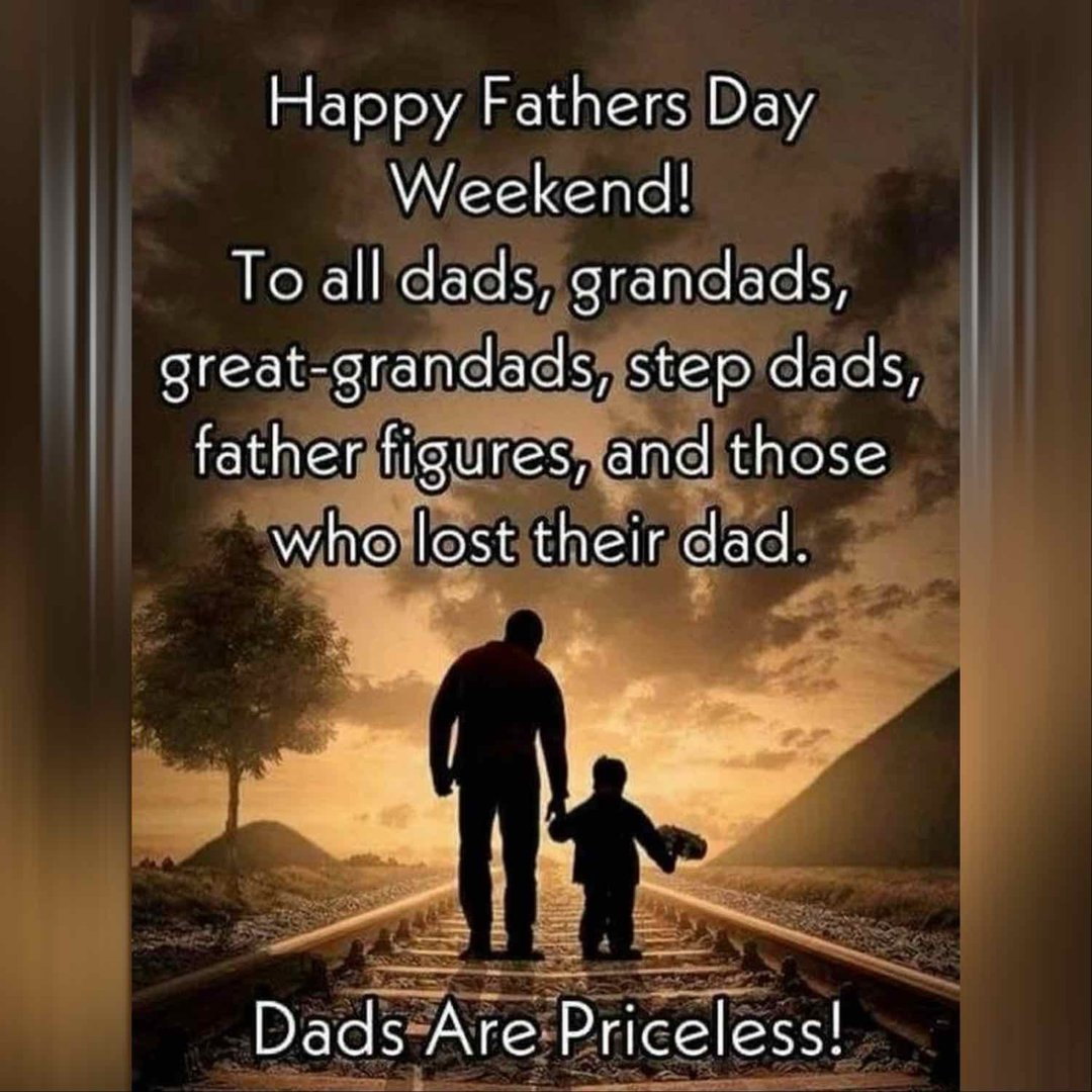 🎙Happy Father’s Day and Weekend!