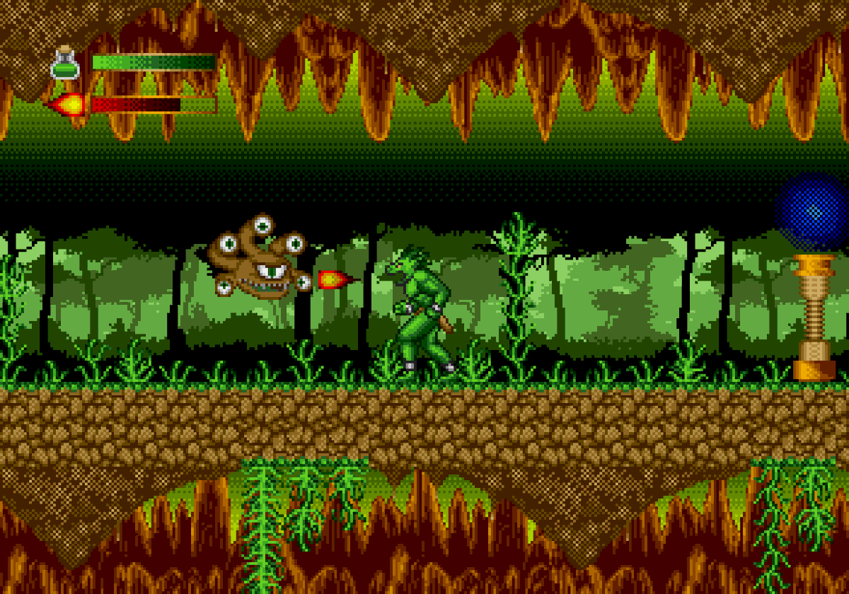 MXRetroDev's tweet image. Although the game is far from being in a state sufficient to have gameplay shown in a video, some screenshots are worth showing. I'm refining the character's movements and enhancing the graphics to incorporate dithering in a way that pleases me.
#MegaDrive #SGDK #SEGAGenesis