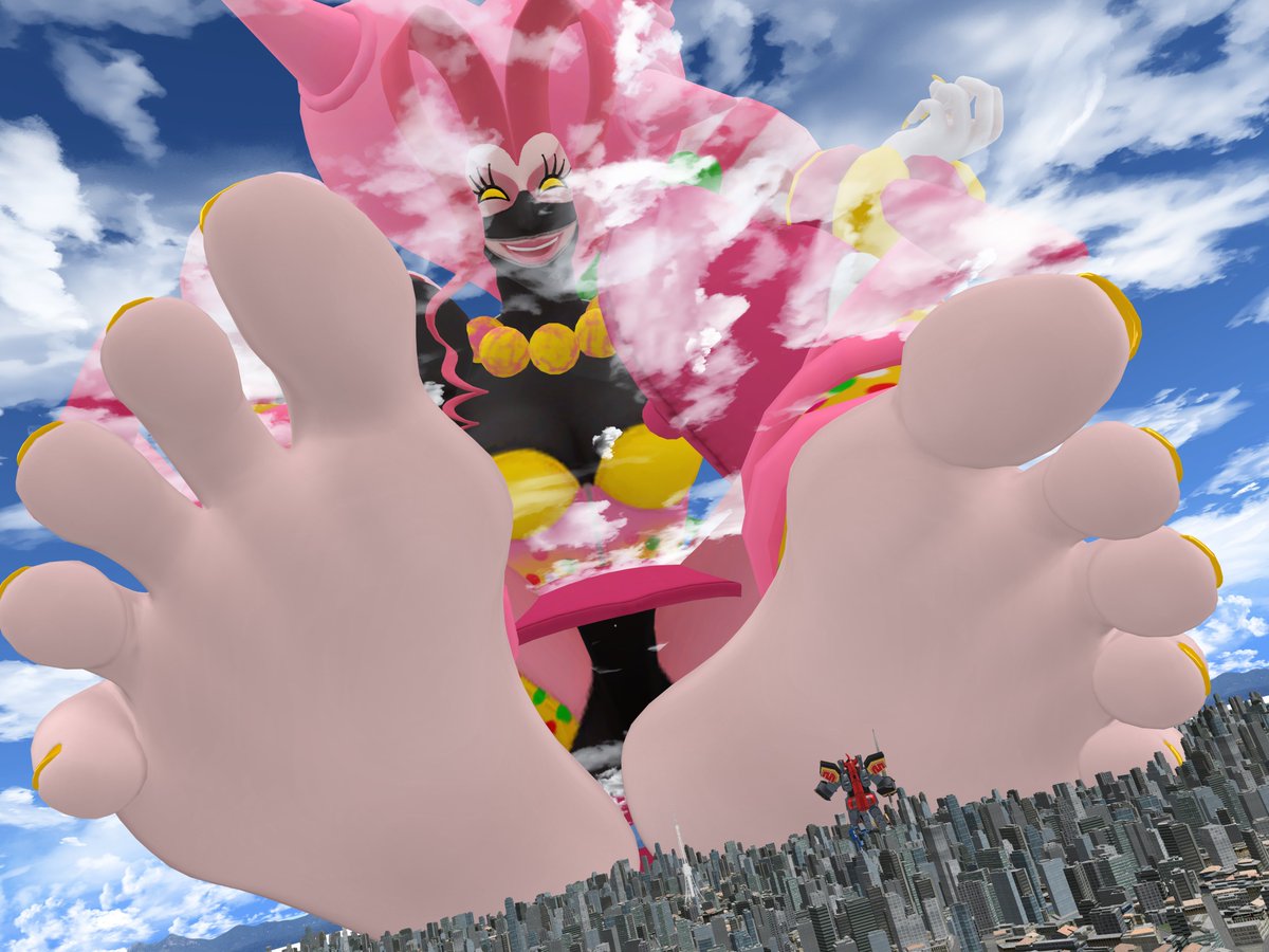 Was this the reason Poisandra was never grown in the show? She's was on a whole other level compared to others! 

#sizetwitter #giantess #Feet #巨大娘