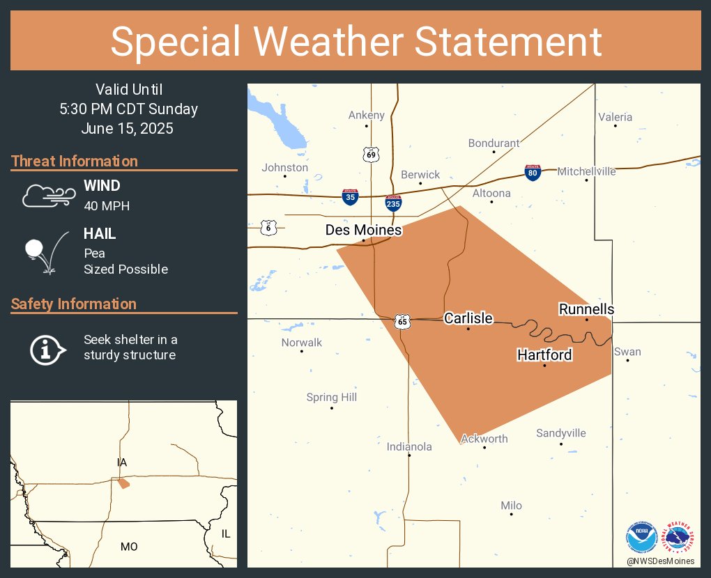 NWS Des Moines tweet media