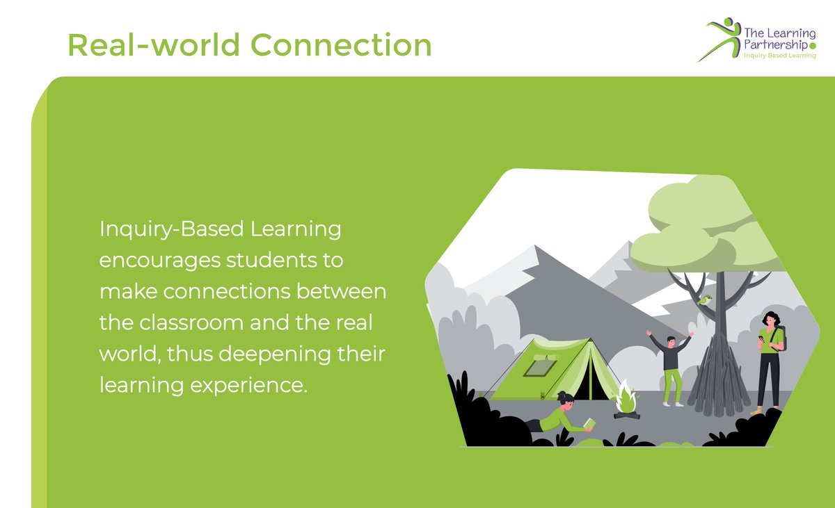#InquiryBasedLearning encourages students to make connections between the classroom and the real world, thus deepening their learning experience. Check out our course to bring IBL into your teaching and learning style tlpwales.co.uk/inquiry-based-…