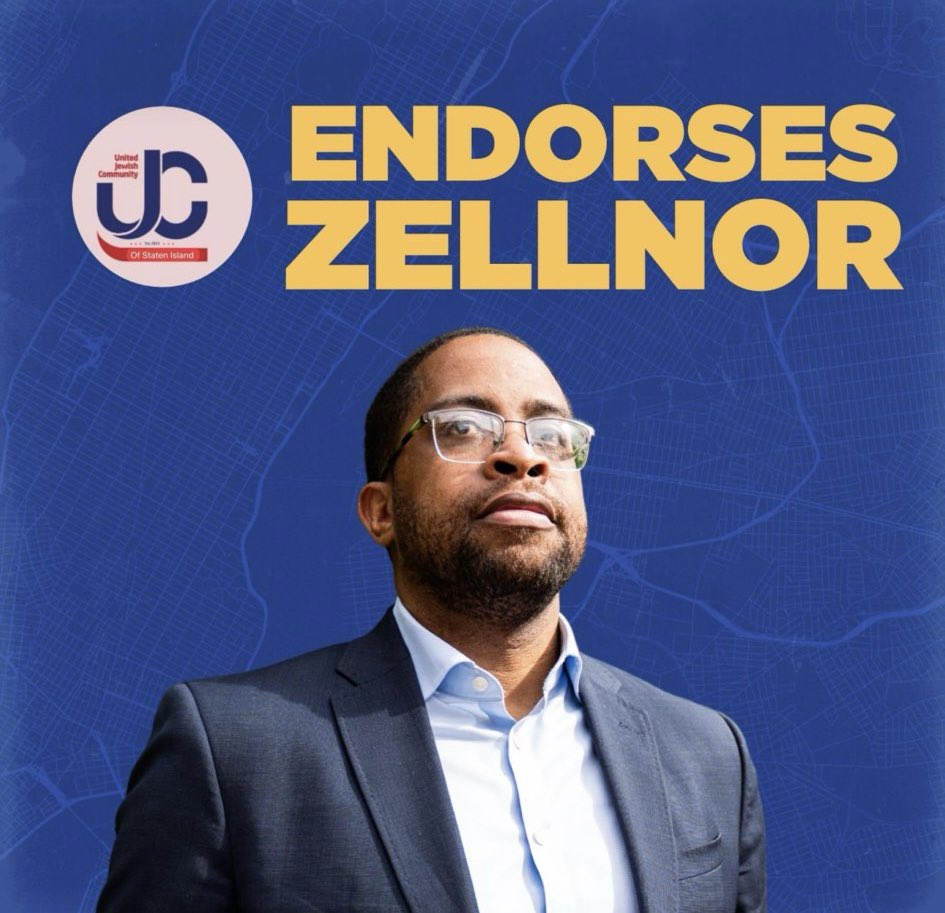 Grateful to have the backing of the United Jewish Community of Staten Island and to truly represent every borough of this city as Mayor!
