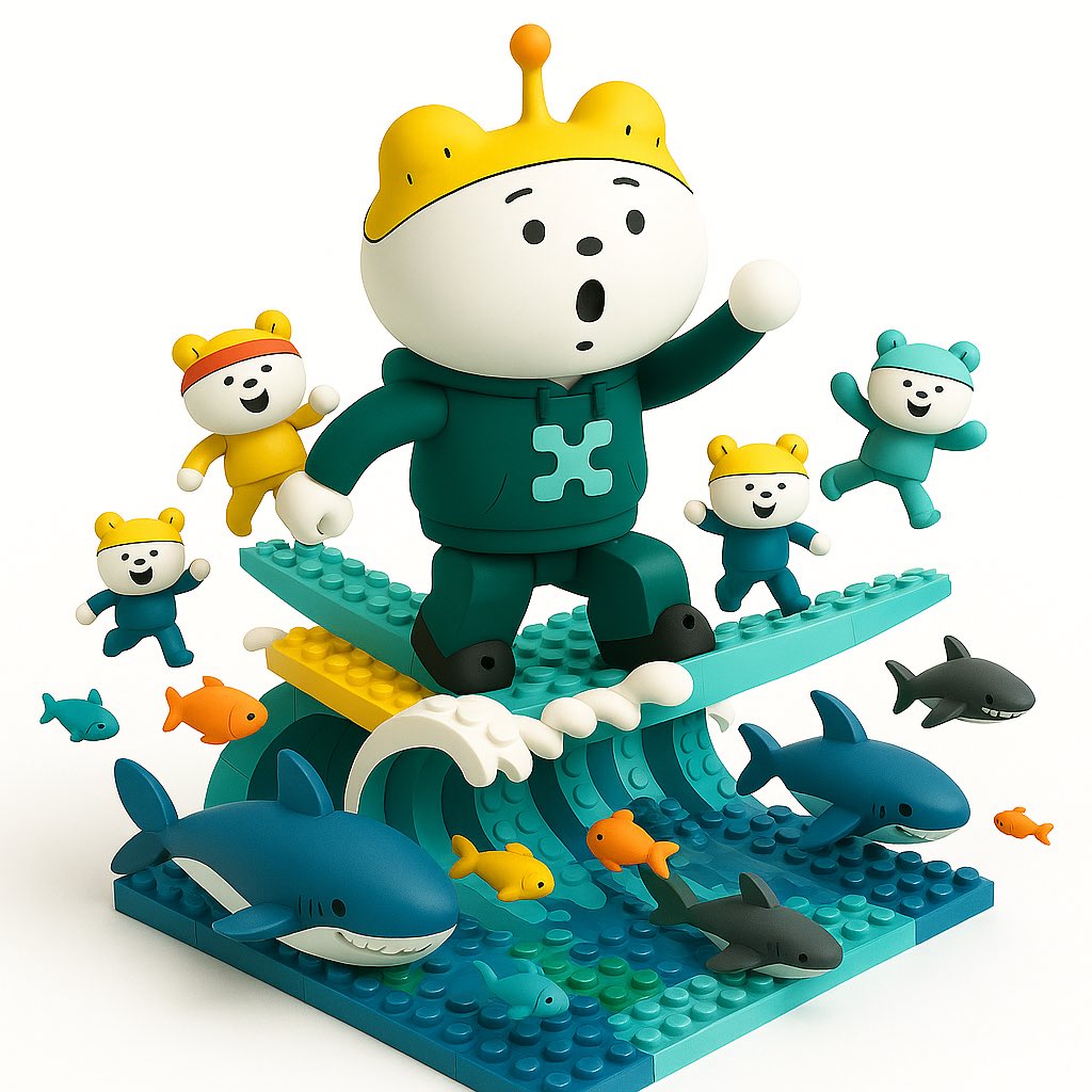 ✨whateverman✨🎙 (@what3verman) on Twitter photo WTF ARE YAP GODS?!
Why is Captain KUMA riding a wave amongst whales, sharks and small fish?!
Why are there other smaller Kumas riding along?!
I don’t care if you’re a <a href="/KaitoAI/">Kaito AI 🌊</a> <a href="/wallchain_xyz/">Wallchain Quacks</a> <a href="/cookiedotfun/">Cookie DAO 🍪</a> maxi, we are all one and we ride the waves together‼️🌊
CAPTAIN KUMA WTF ARE YAP GODS?!
Why is Captain KUMA riding a wave amongst whales, sharks and small fish?!
Why are there other smaller Kumas riding along?!
I don’t care if you’re a <a href="/KaitoAI/">Kaito AI 🌊</a> <a href="/wallchain_xyz/">Wallchain Quacks</a> <a href="/cookiedotfun/">Cookie DAO 🍪</a> maxi, we are all one and we ride the waves together‼️🌊
CAPTAIN KUMA