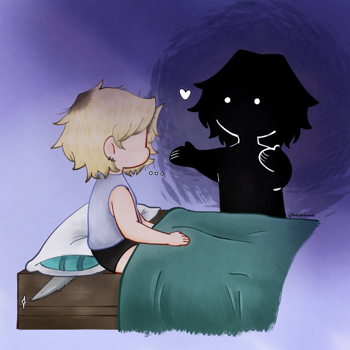 Once a week, The Void asks something of Yelena in exchange for the team's safety (he wants hugs, Bob gets hugs, why doesn't he?)

#Boblena #YelenaBelova #BobReynolds #thevoid #voidwidow